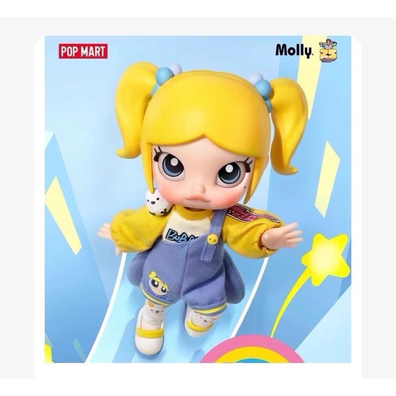 現貨/多款/POPMART泡泡瑪特/MOLLY可動人偶/BJD/飛天小女警/手辦/公仔/茉莉大娃/小小兵BOB&TIM-細節圖7