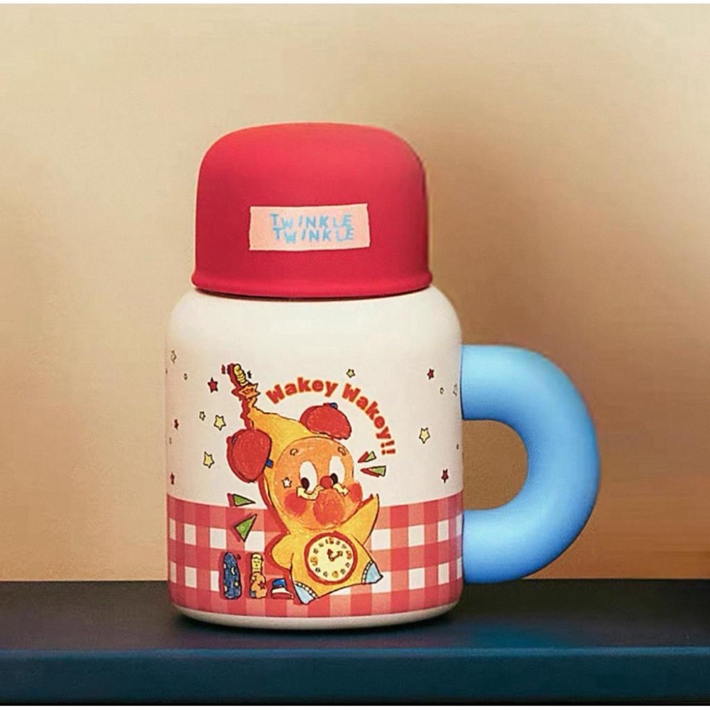 ［現貨 正品保證］POP MART 泡泡瑪特 123星星人 暖壺杯 保溫杯 杯溫壺 吸管杯 水杯 保溫瓶 杯子 隨行杯-細節圖2