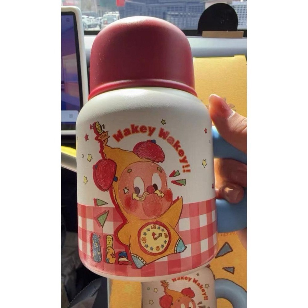 ［現貨 正品保證］POP MART 泡泡瑪特 123星星人 暖壺杯 保溫杯 杯溫壺 吸管杯 水杯 保溫瓶 杯子 隨行杯-細節圖6