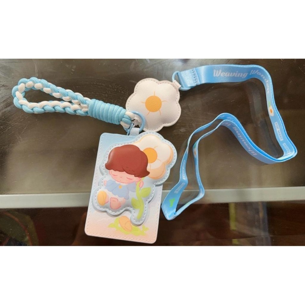 [現貨 正版］POP MART 泡泡瑪特 DIMOO 夢裡夢外系列 園丁之夢 卡套 證件套 識別證 悠遊卡套 頸掛繩-細節圖4