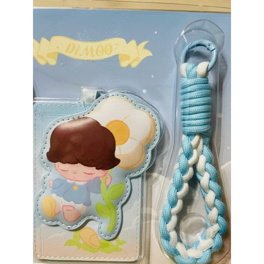 [現貨 正版］POP MART 泡泡瑪特 DIMOO 夢裡夢外系列 園丁之夢 卡套 證件套 識別證 悠遊卡套 頸掛繩-細節圖6