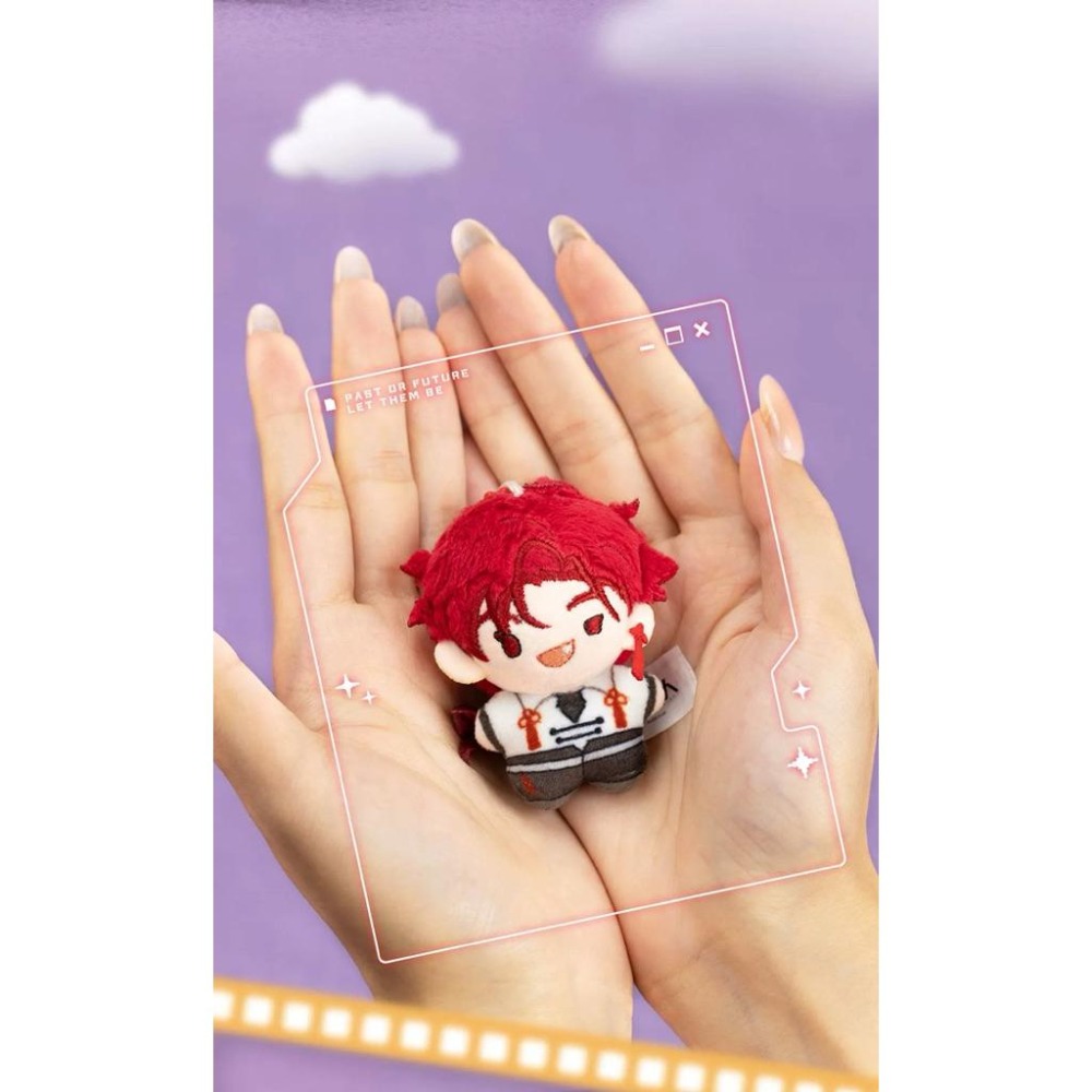 ［現貨 正版保證］共鳴 GONG 時光代理人 口袋毛絨系列 玩偶 鑰匙圈 動漫周邊 包包吊飾 陸光 VEIN 夏斐-細節圖3