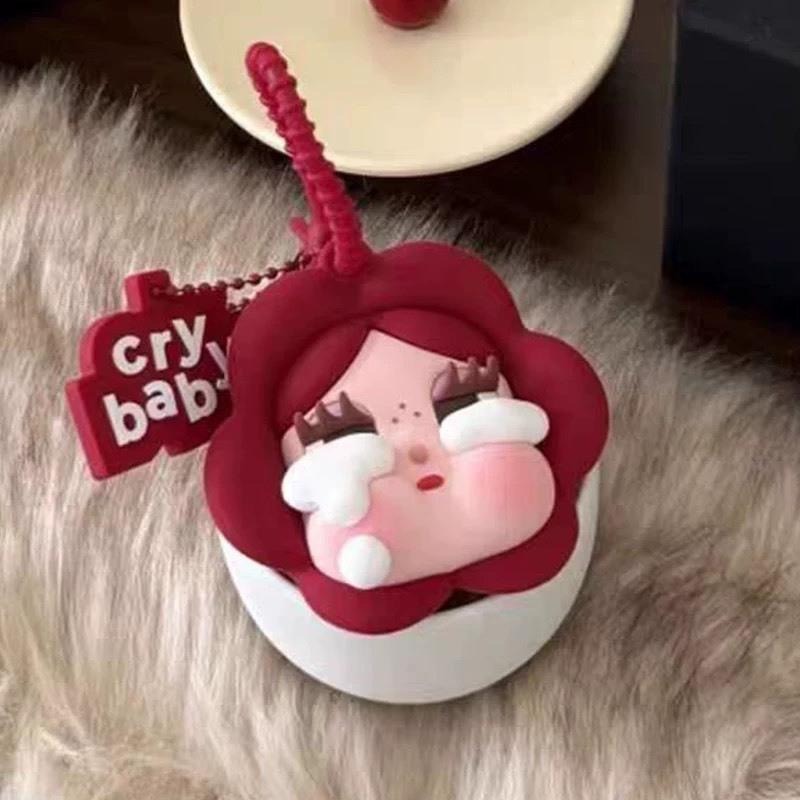 【現貨 官方正品】泡泡瑪特 POPMART crybayb 情人節玫瑰花 哭娃 哭娃永生花 情人節哭娃 畢業禮物-細節圖5