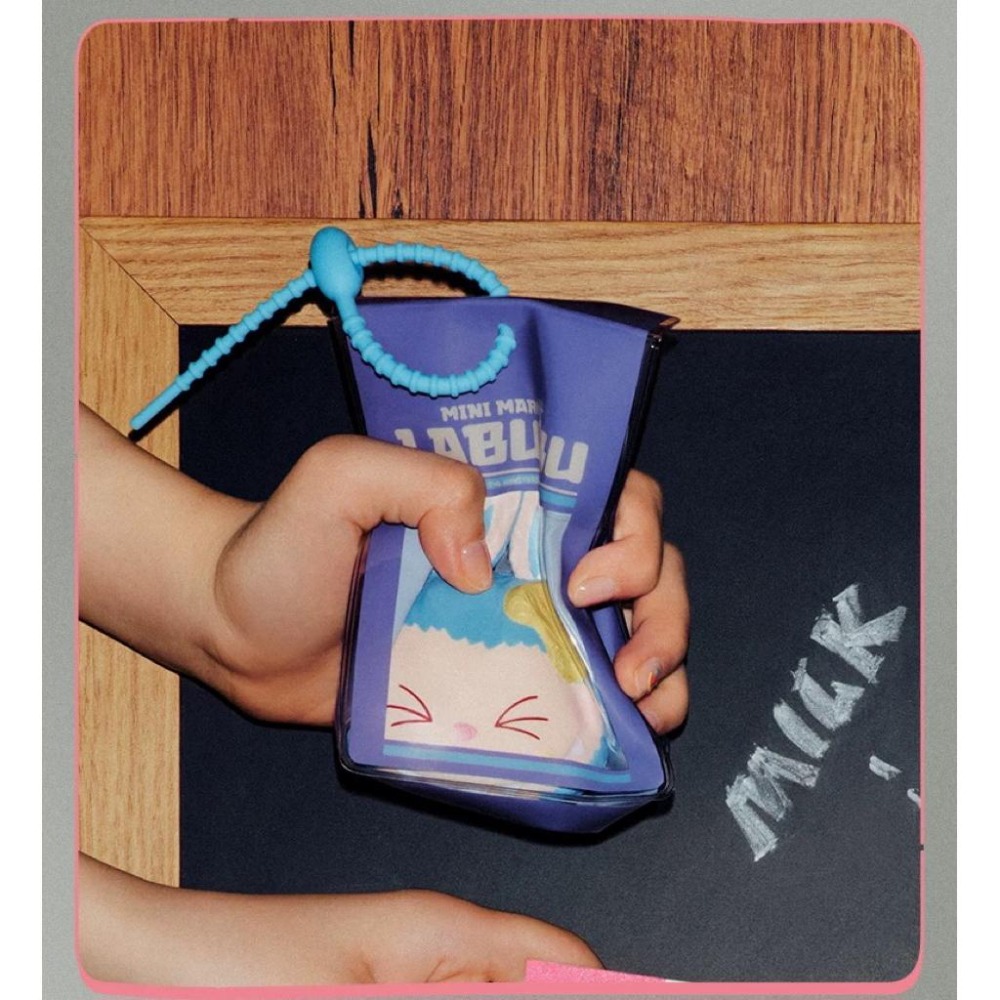 [現貨 正品保證］POP MART 泡泡瑪特 Labubu 怪味便利店 捏捏 鑰匙圈 掛件 包包吊飾 吊飾 盲盒-細節圖5