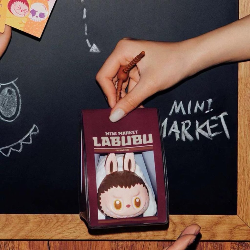 [現貨 正品保證］POP MART 泡泡瑪特 Labubu 怪味便利店 捏捏 鑰匙圈 掛件 包包吊飾 吊飾 盲盒-細節圖9