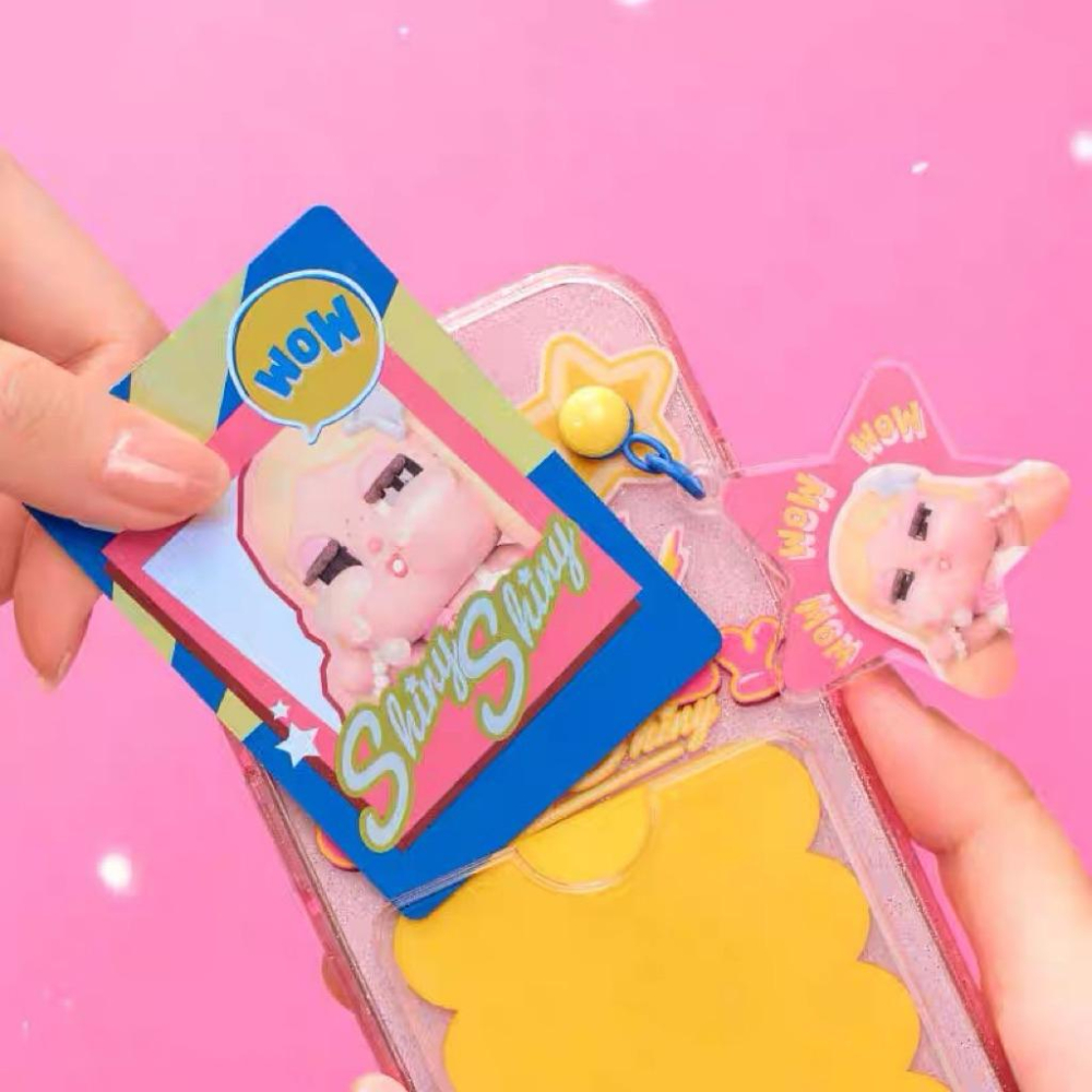 [現貨 正品保證］POP MART 泡泡瑪特 Crybaby SHINY SHIN系列 哭娃 手機殼 iPhone16-細節圖5