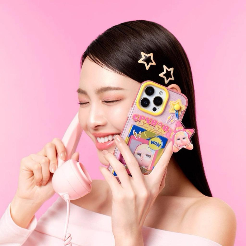 [現貨 正品保證］POP MART 泡泡瑪特 Crybaby SHINY SHIN系列 哭娃 手機殼 iPhone16-細節圖6