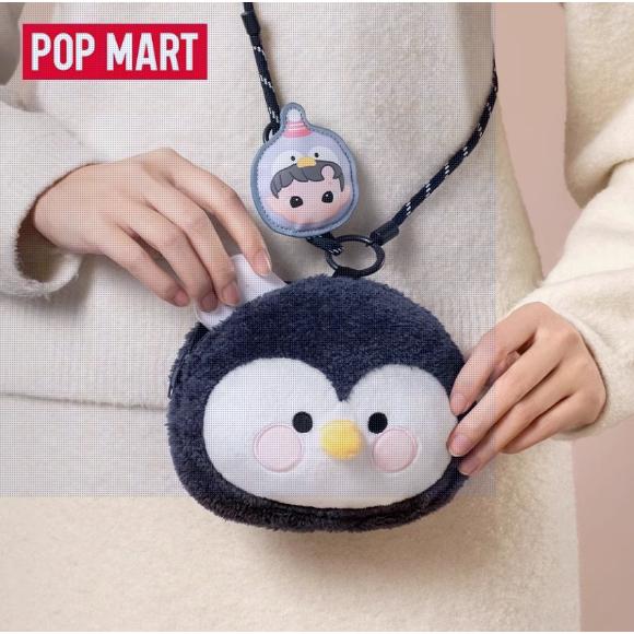 [現貨 官方正品]POP MART 泡泡瑪特 HACIPUPU 動物貼貼系列 毛絨包包 潮流周邊 側背包 掛頸包-細節圖5