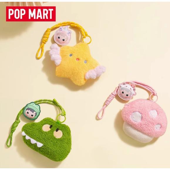[現貨 官方正品]POP MART 泡泡瑪特 HACIPUPU 動物貼貼系列 毛絨包包 潮流周邊 側背包 掛頸包-細節圖6