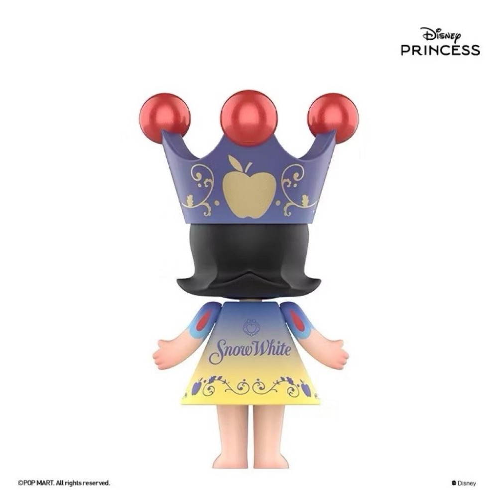 ［現貨 官方正品］POP MART 泡泡瑪特 MOLLY 白雪公主100% 迪士尼 吊卡 茉莉-細節圖3
