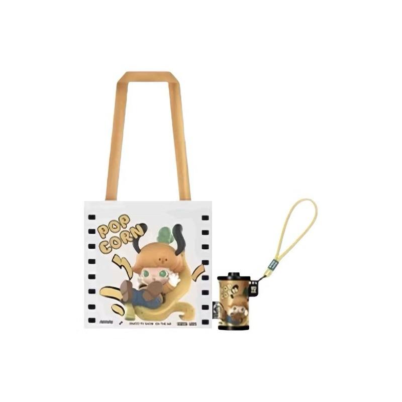 ［現貨 正品保證］POPMART泡泡瑪特DIMOO WORLD × 迪士尼 收納包盲盒 帆布袋 環保購物袋 背包吊飾-細節圖3