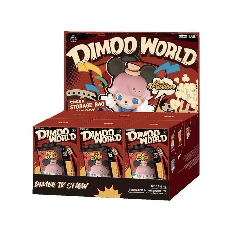 ［現貨 正品保證］POPMART泡泡瑪特DIMOO WORLD × 迪士尼 收納包盲盒 帆布袋 環保購物袋 背包吊飾-細節圖6