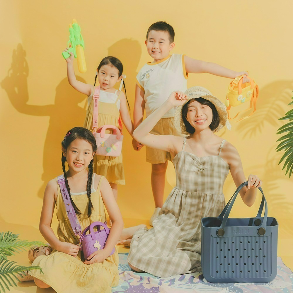 兒童趣遊包 兒童包包 EVA防水 無毒檢驗通過 超輕量 兒童包 可調節背帶 一體成型 親子出遊 可換式飾扣 親子共背-細節圖3