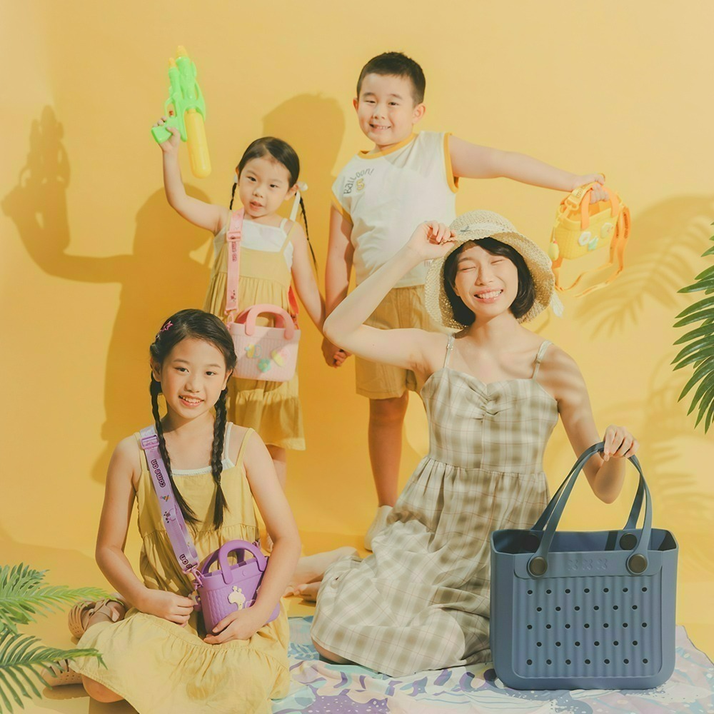 兒童趣遊包 兒童包包 EVA防水 無毒檢驗通過 超輕量 兒童包 可調節背帶 一體成型 親子出遊 可換式飾扣 親子共背-細節圖3