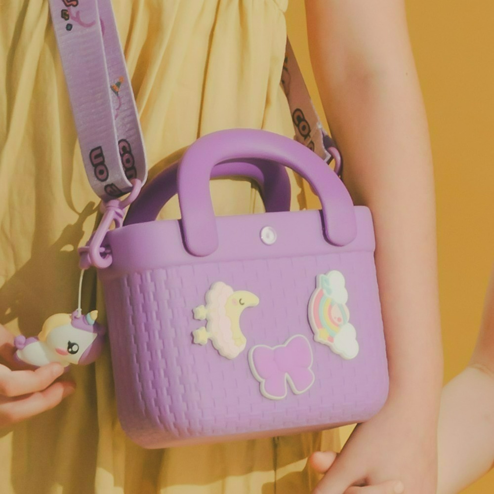 兒童趣遊包 兒童包包 EVA防水 無毒檢驗通過 超輕量 兒童包 可調節背帶 一體成型 親子出遊 可換式飾扣 親子共背-細節圖4