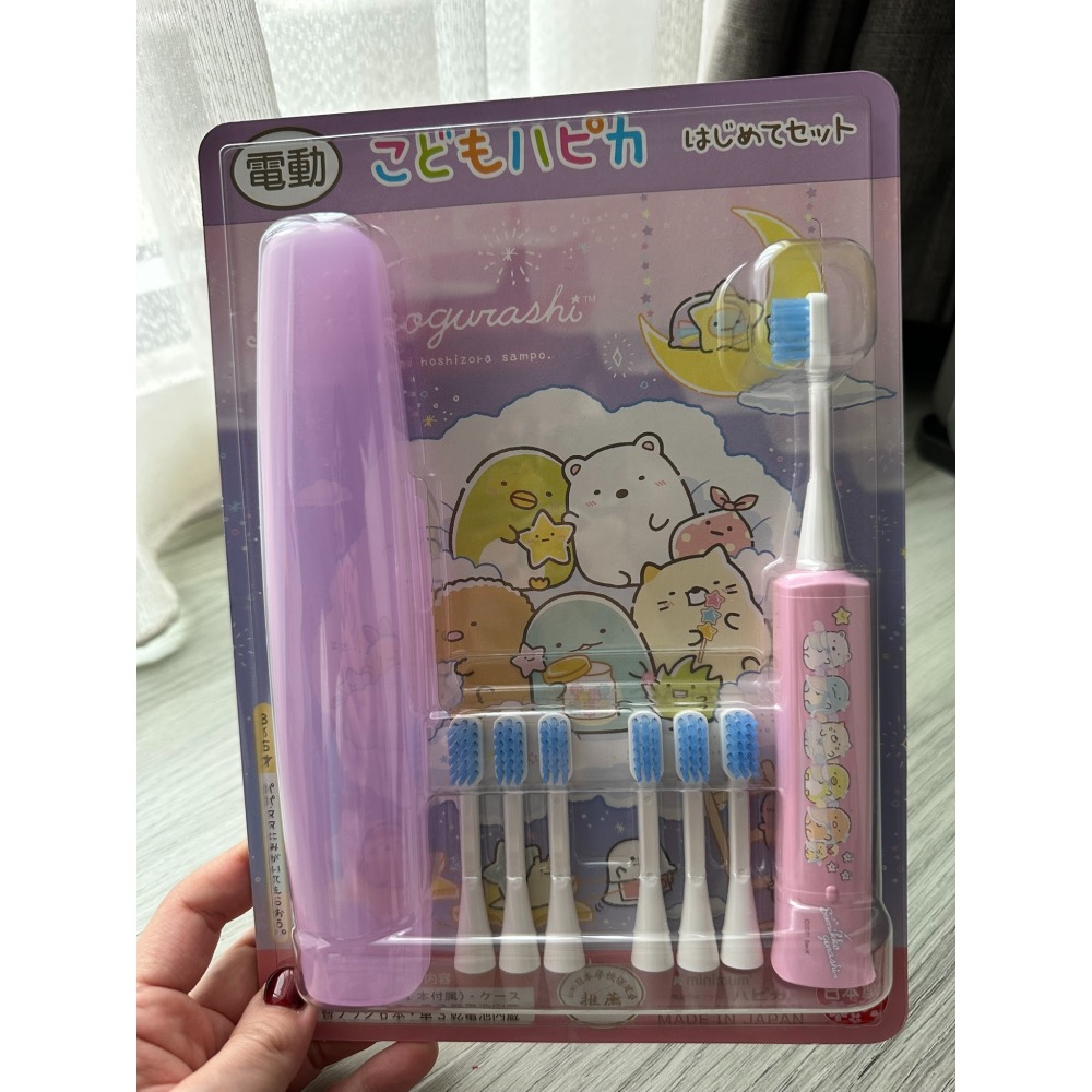 現貨 HAPICA 日本好市多限定 兒童電動牙刷套組 麵包小偷-細節圖4