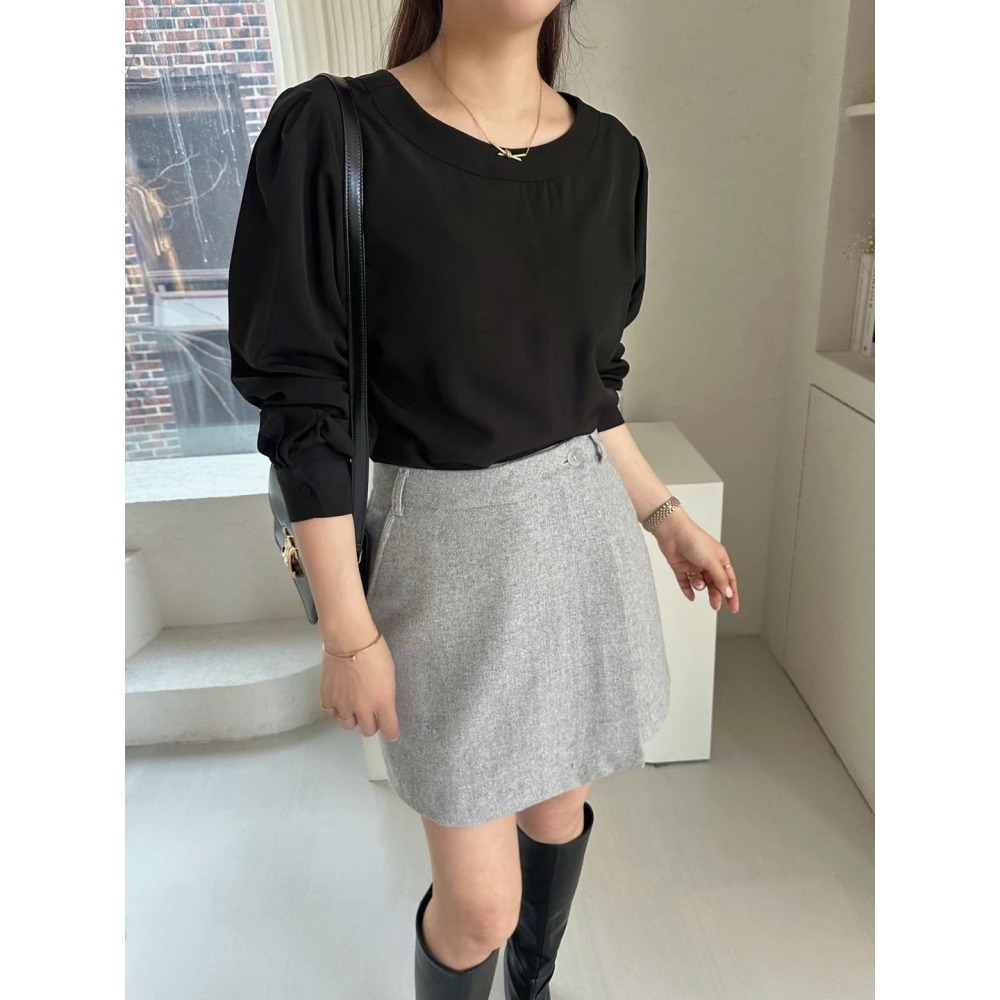 正韓 兩件式多穿法襯衫組 現貨白-細節圖2