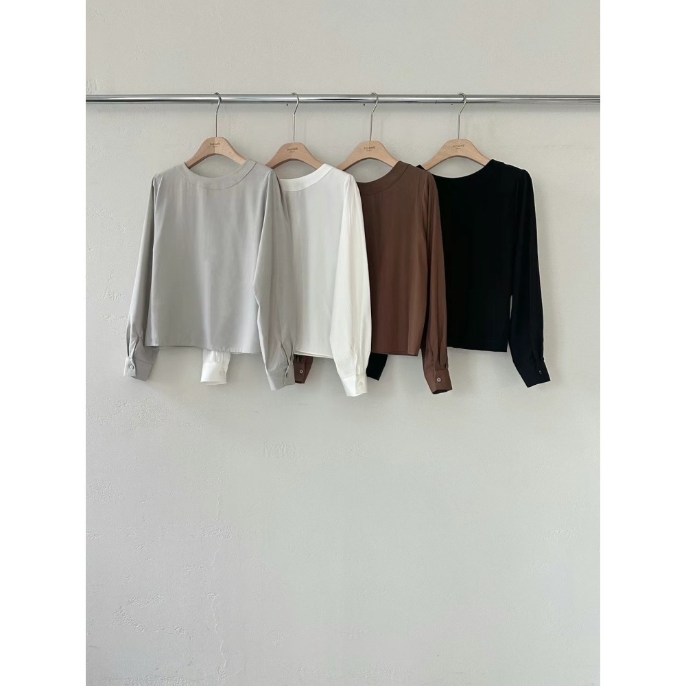 正韓 兩件式多穿法襯衫組 現貨白-細節圖7