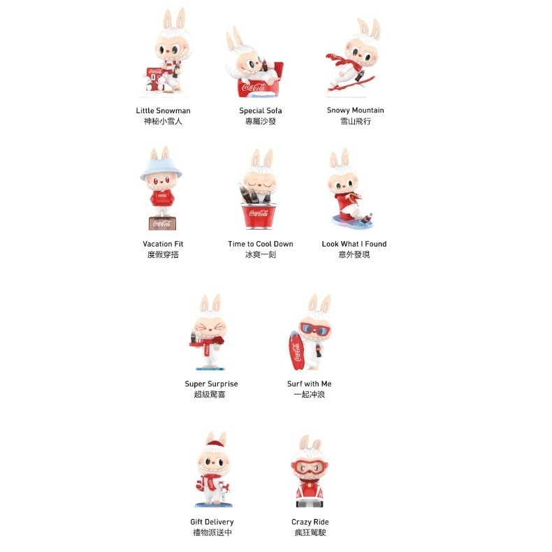 Popmart 現貨 泡泡瑪特 Labubu 拉布布 THE MONSTERS 可口可樂系列公仔-細節圖7