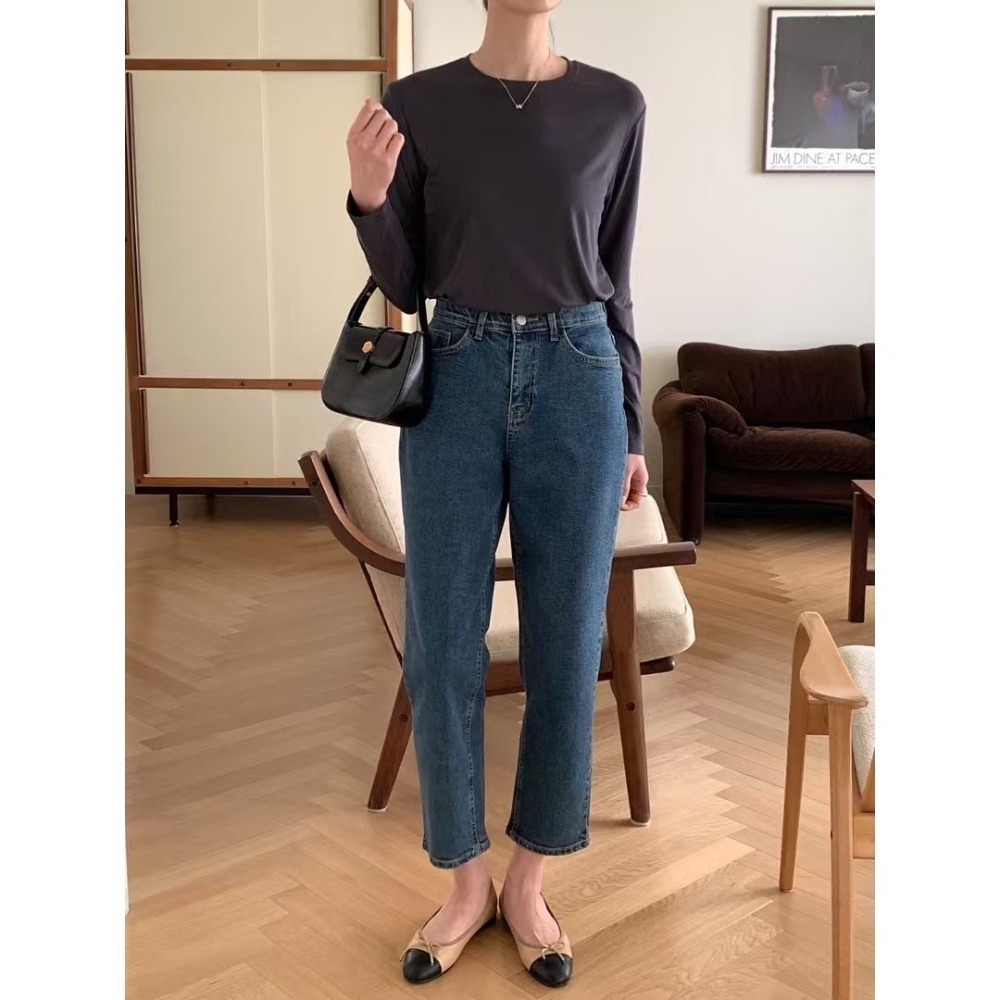 正韓 雲朵般誇張舒服的打底上衣四色 白色現貨-細節圖3