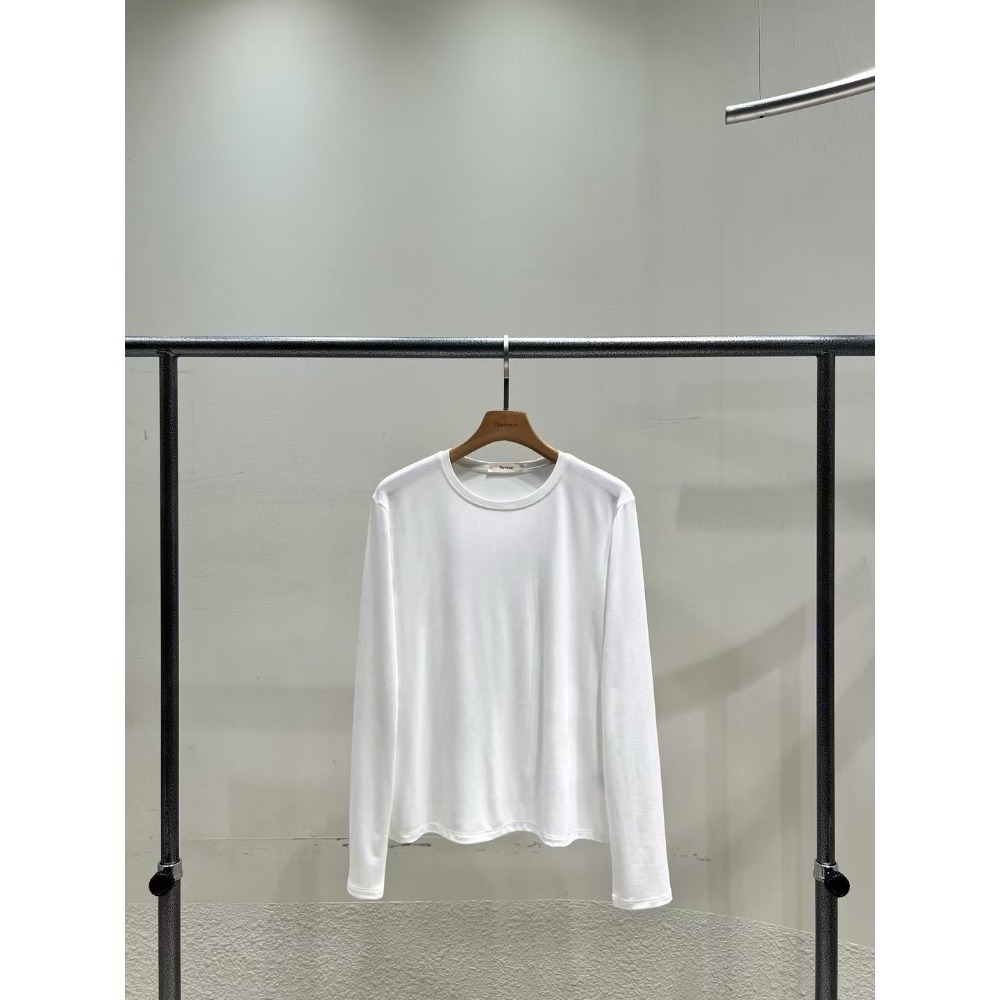 正韓 雲朵般誇張舒服的打底上衣四色 白色現貨-規格圖9