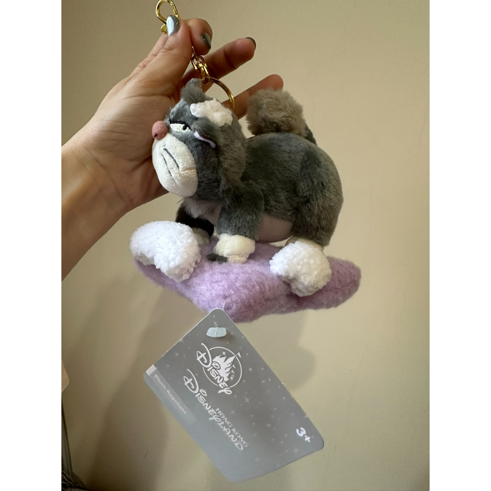 香港迪士尼帶回現貨** 仙履奇緣 Lucifer 魯佛斯吊飾娃-細節圖2