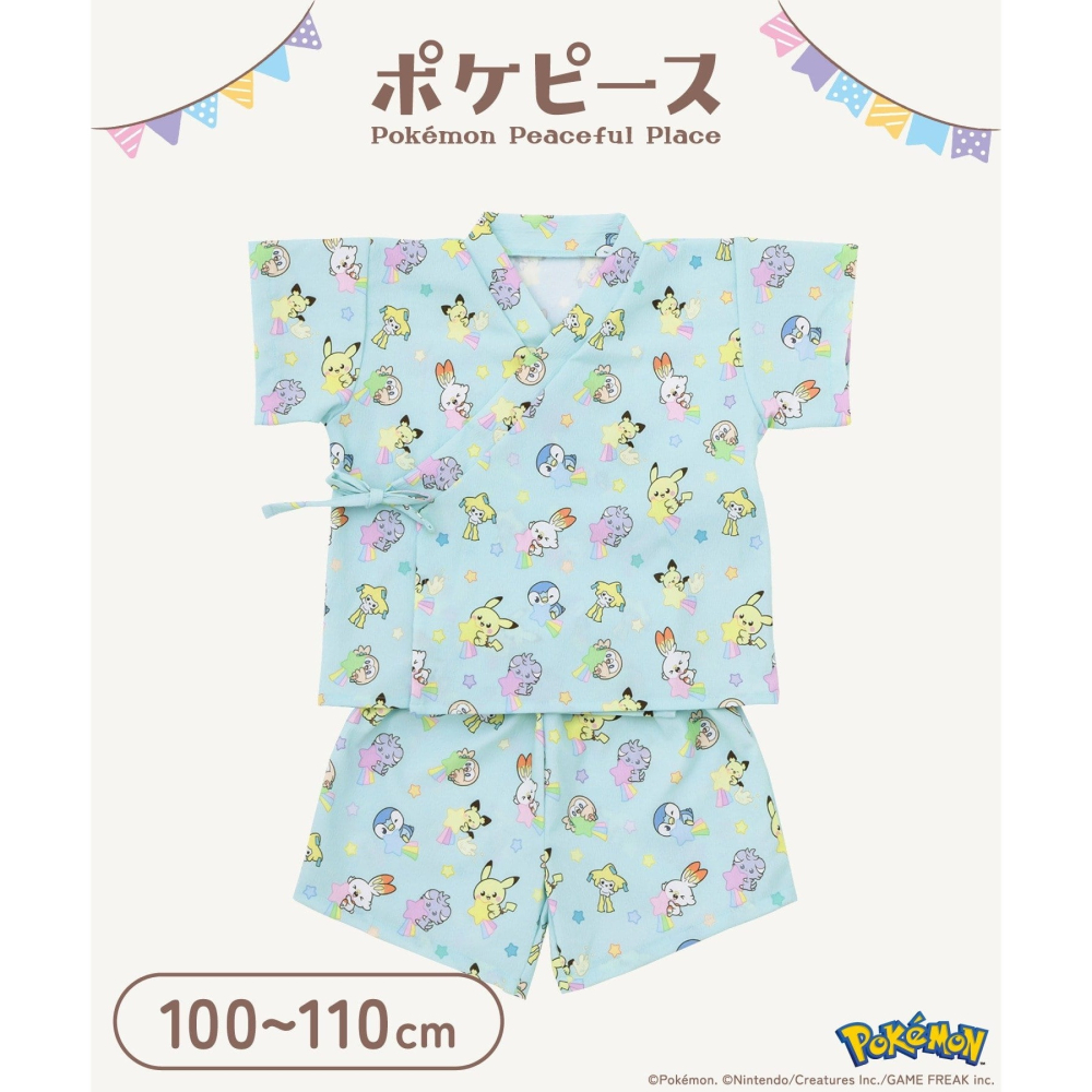 日本代購 3COINS 寶可夢聯名 嬰幼兒甚平 現貨-細節圖2