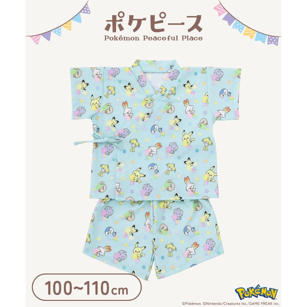 日本代購 3COINS 寶可夢聯名 嬰幼兒甚平 現貨-規格圖3