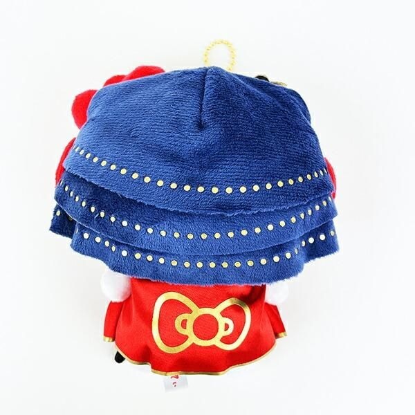 日本 限定販售 Hello Kitty 將軍造型吊飾娃 現貨-細節圖4