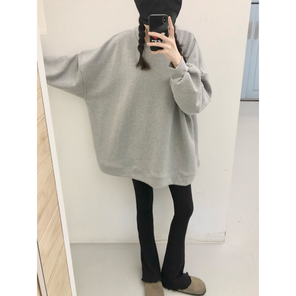 正韓 羊毛修身顯瘦微喇叭內搭褲 三色 預購-細節圖4