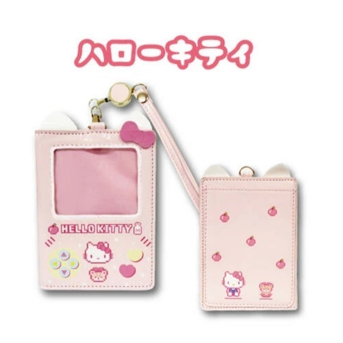 日本 三麗鷗Sanrio 電動造型透明窗卡片包 Kitty/美樂蒂 現貨-細節圖3