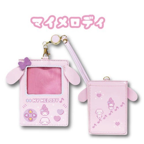 日本 三麗鷗Sanrio 電動造型透明窗卡片包 Kitty/美樂蒂 現貨-規格圖5