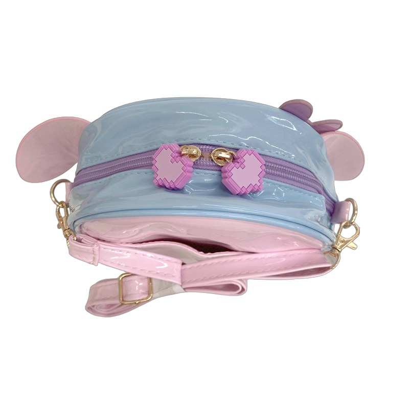 日本 三麗鷗Sanrio 電動造型透明窗斜背包 美樂蒂 現貨-細節圖3