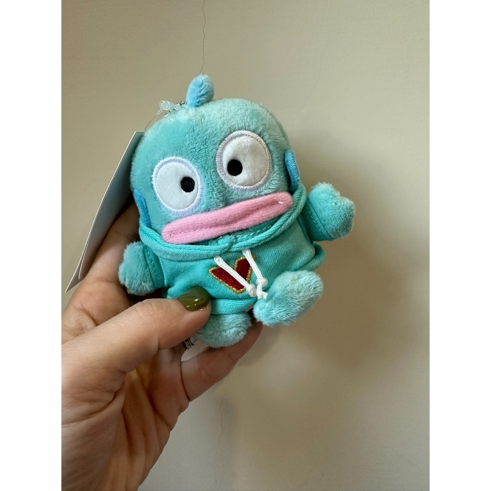 日本 三麗鷗Sanrio HAPIDANBUI 5周年吊飾娃 漢頓/酷企鵝 現貨-細節圖3