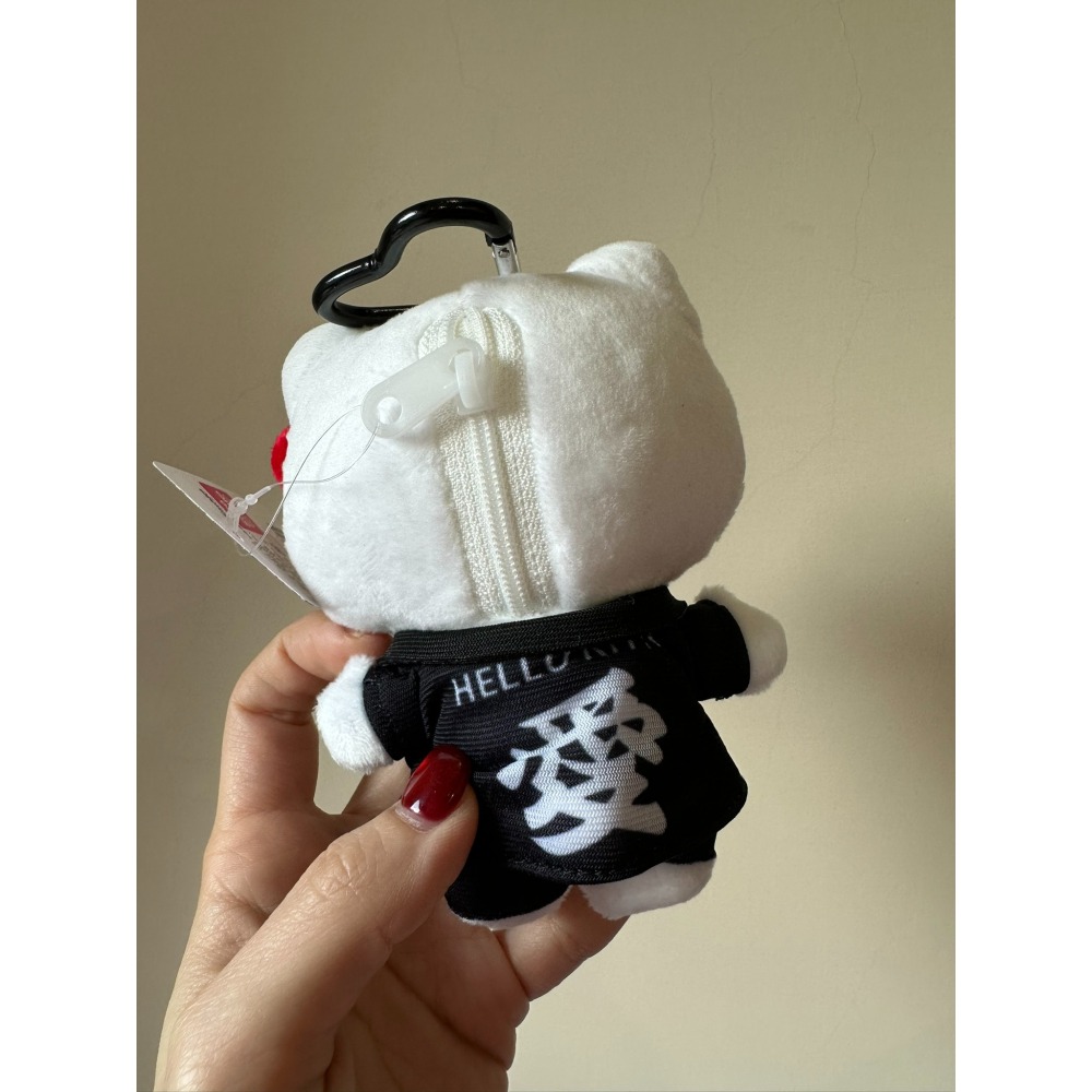 日本 三麗鷗Sanrio Hello Kitty青春應援團 吊飾娃/側背包 現貨-細節圖2