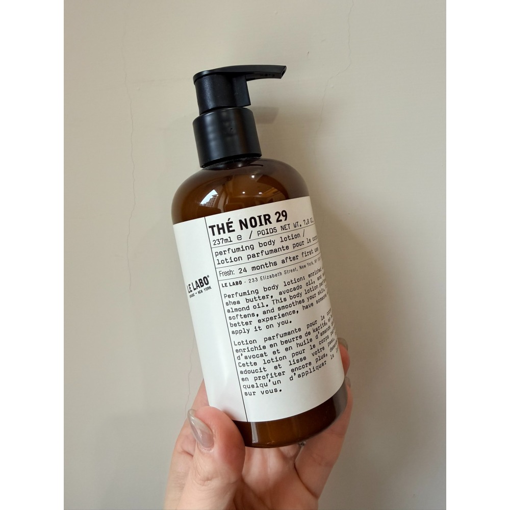 全新現貨 Le Labo 身體乳 237ml The Noir 29/Santal 33 現貨-細節圖3