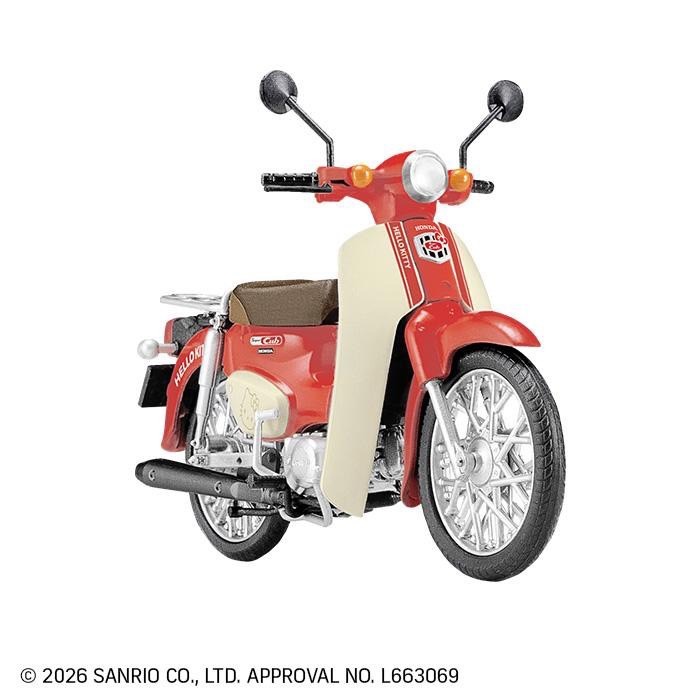 日本 Sanrio 三麗鷗&HONDA Super Cub 聯名食玩(含一顆口香糖) 現貨-細節圖4