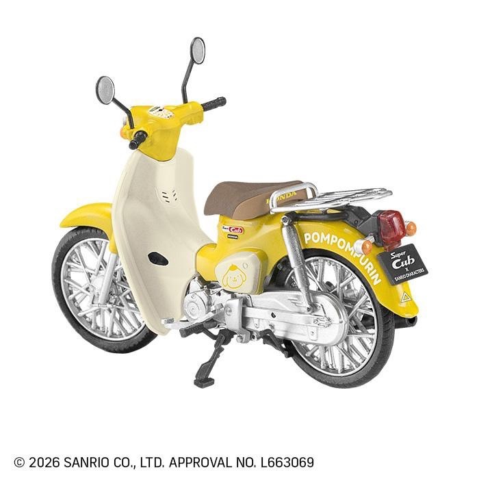 日本 Sanrio 三麗鷗&HONDA Super Cub 聯名食玩(含一顆口香糖) 現貨-細節圖5