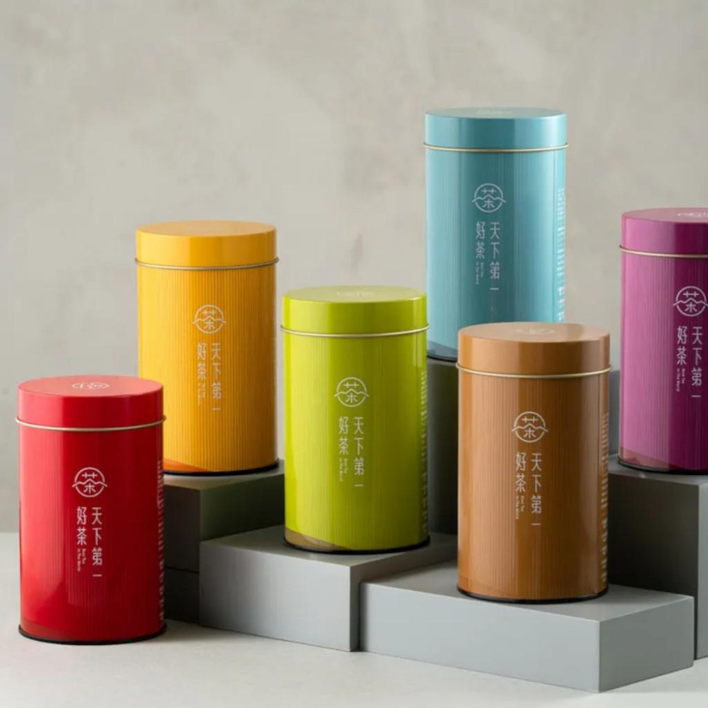 【天下第一好茶】福悠然茶葉禮盒(300g) 典雅深藍 / 鎏金細節-細節圖6