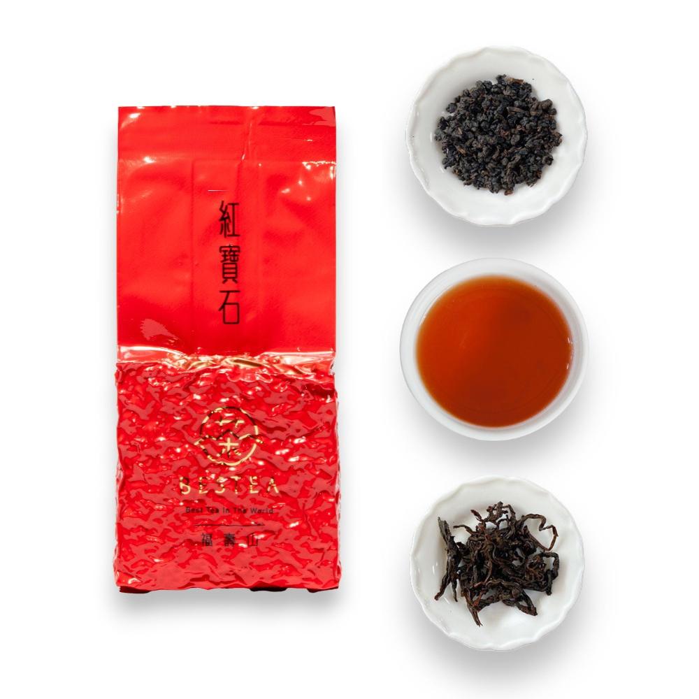 紅茶嚐鮮組-福壽山&華崗&梨山紅茶&日月潭紅玉【十二兩】(450g)-細節圖2