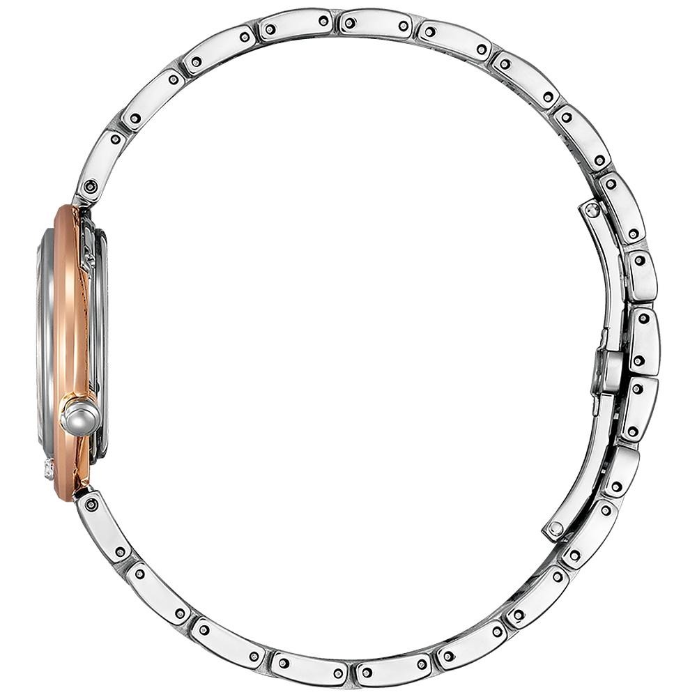 CITIZEN 星辰 L系列 朵藝花鑽石光動能女錶 送禮首選 EM1114-80Y-細節圖4