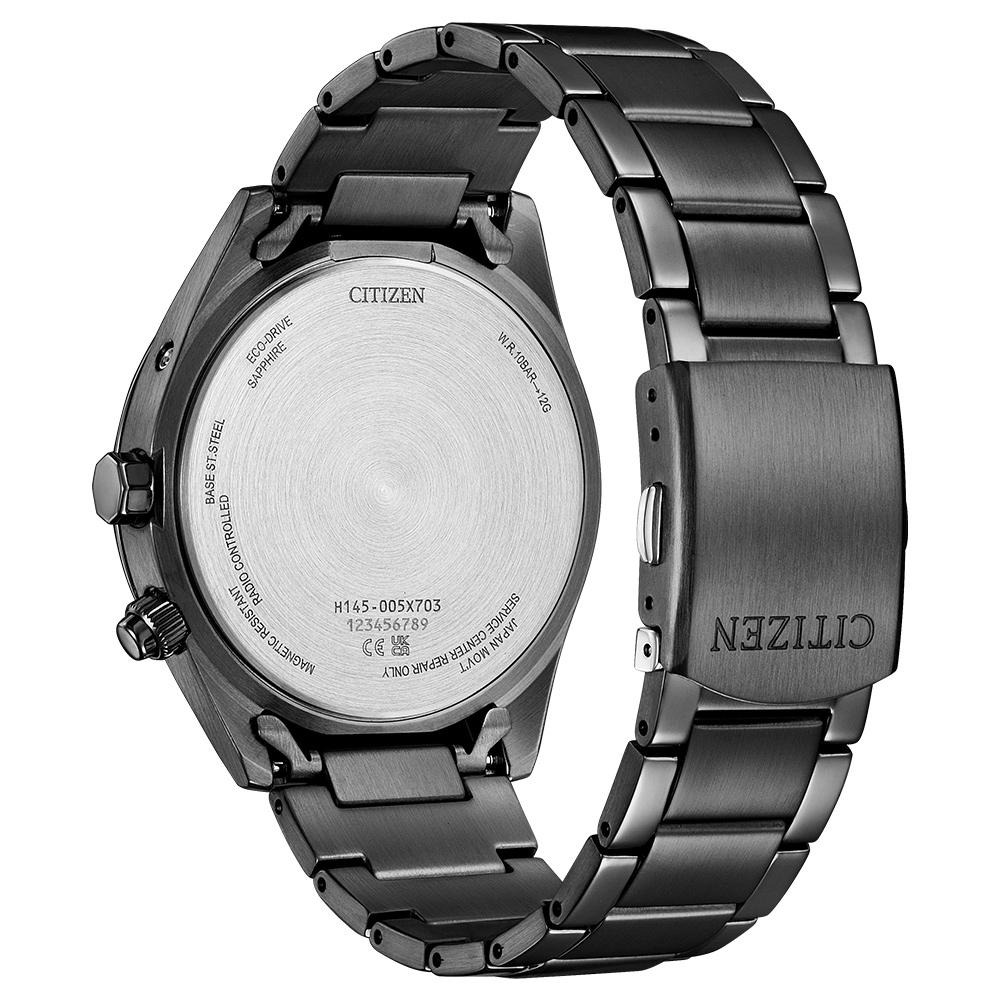 CITIZEN 星辰 GENT＇S 萬年曆 Eco-Drive光動能電波腕錶-男錶(CB0275-83E)43mm 附提-細節圖3