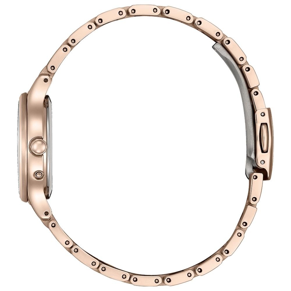 CITIZEN 星辰 XC 輕奢光限量款晨光光動能鈦金屬電波女錶ES9497-61X-細節圖2