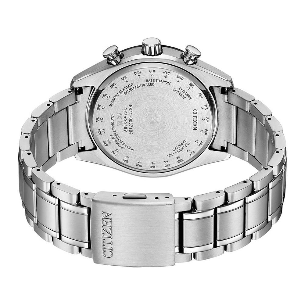 CITIZEN 星辰 官方授權韋禮安廣告款月相超級鈦 爍月款 光動能電波錶BY1018-80E-細節圖3