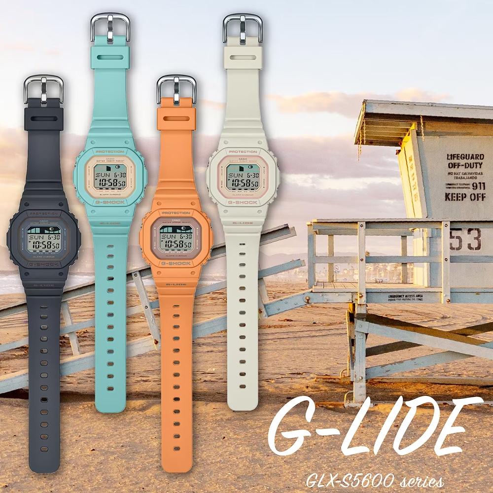 【CASIO 卡西歐】G-SHOCK潮汐月相電子錶(GLX-S5600-4)-細節圖2