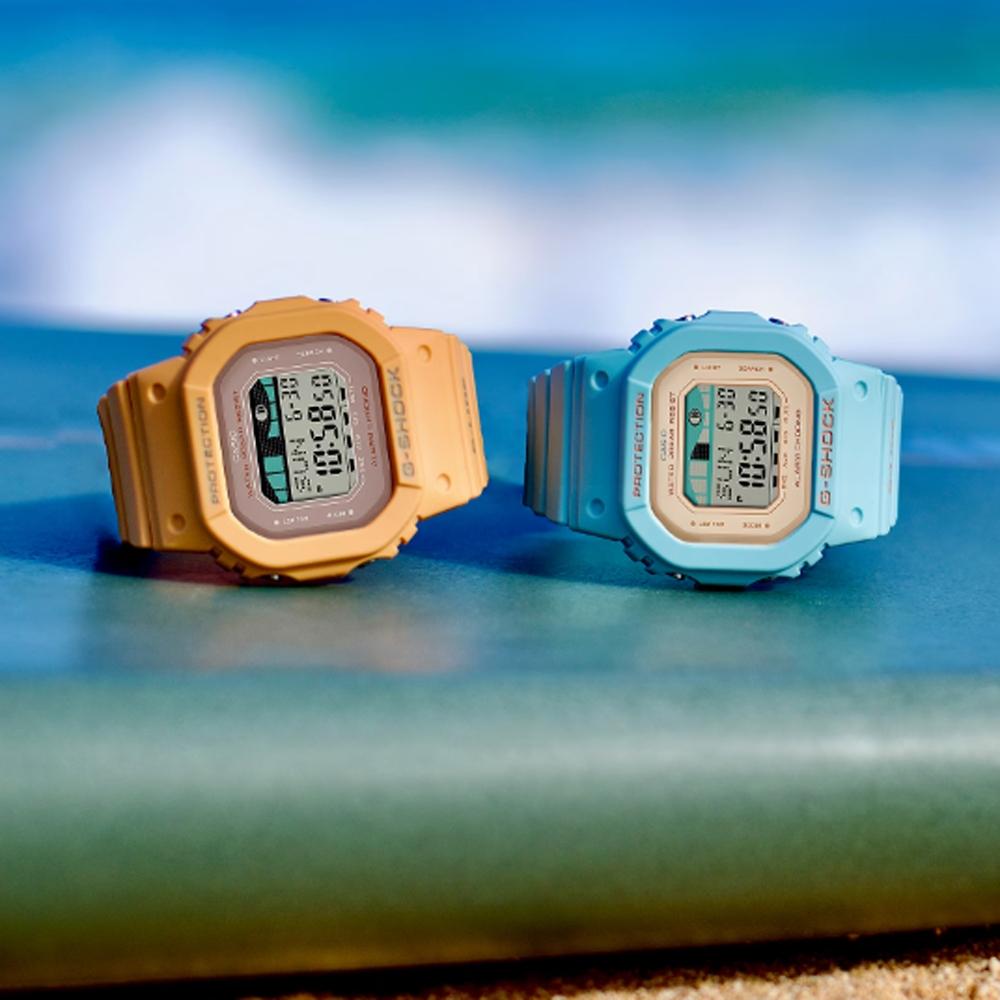 【CASIO 卡西歐】G-SHOCK潮汐月相電子錶(GLX-S5600-4)-細節圖3