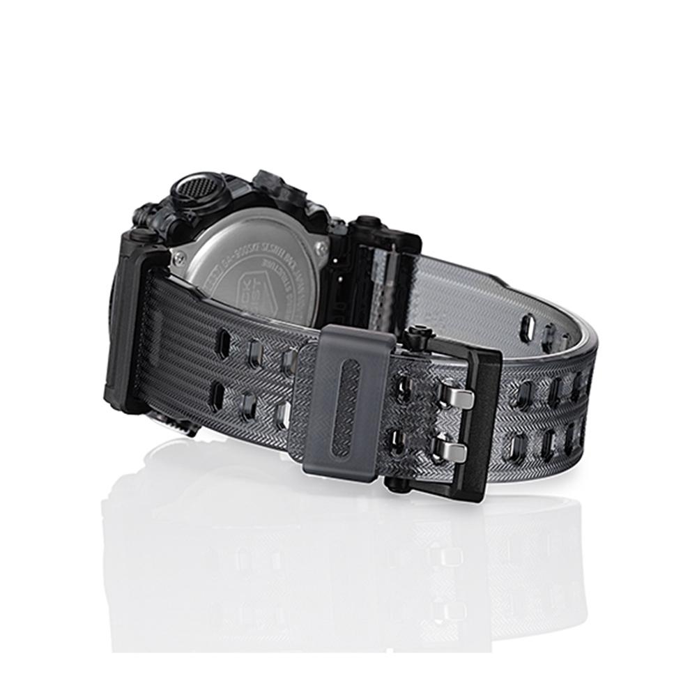 【CASIO 卡西歐】G-SHOCK 半透明系列雙顯手錶(GA-900SKE-8A)-細節圖2