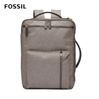 FOSSIL BUCKNER 多功能商務包 (可裝15吋筆電)-灰色 MBG9409064