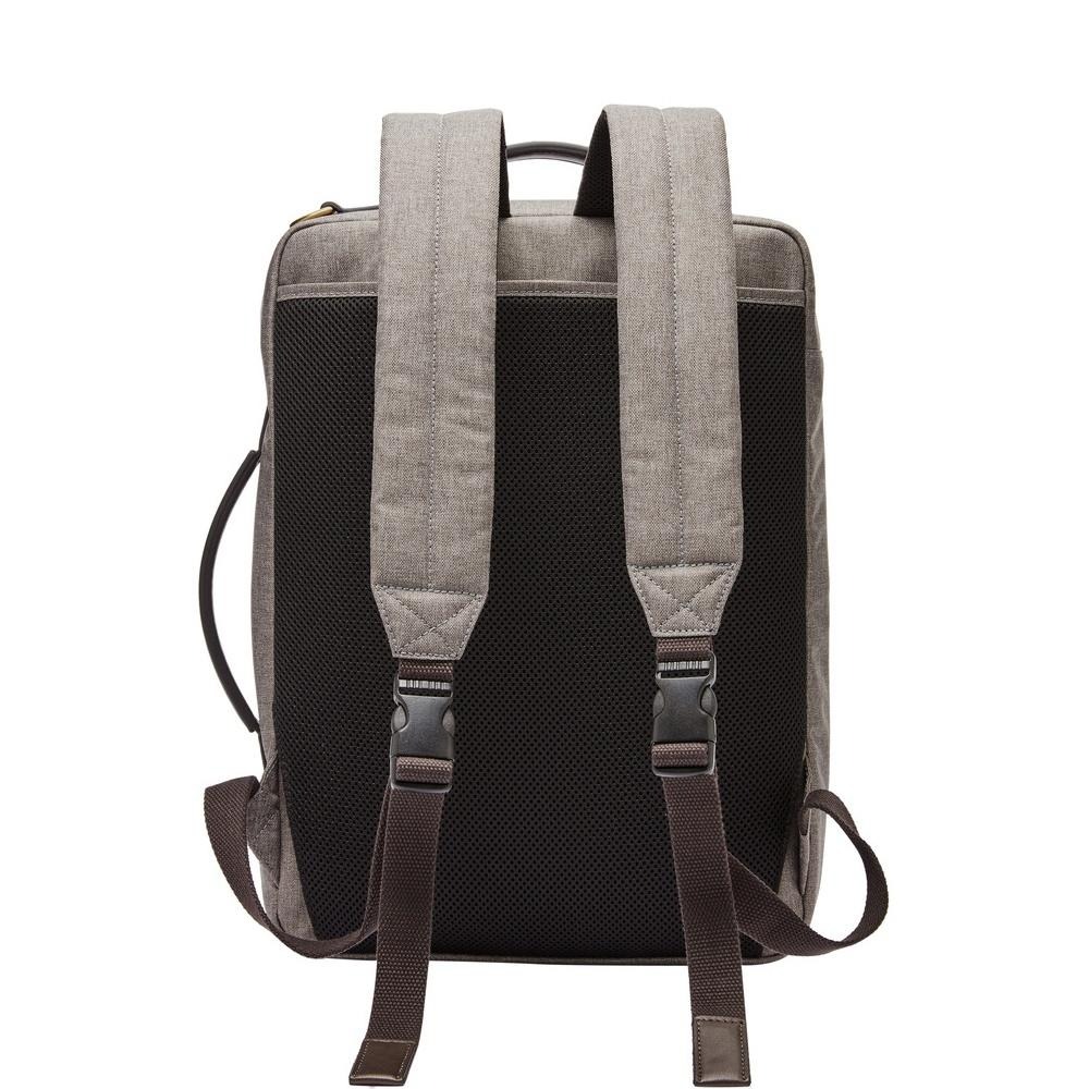 FOSSIL BUCKNER 多功能商務包 (可裝15吋筆電)-灰色 MBG9409064-細節圖2