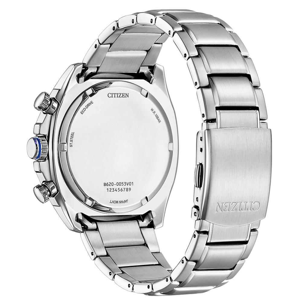 CITIZEN 星辰 競速光動能計時手錶-藍 CA4560-81L-細節圖2